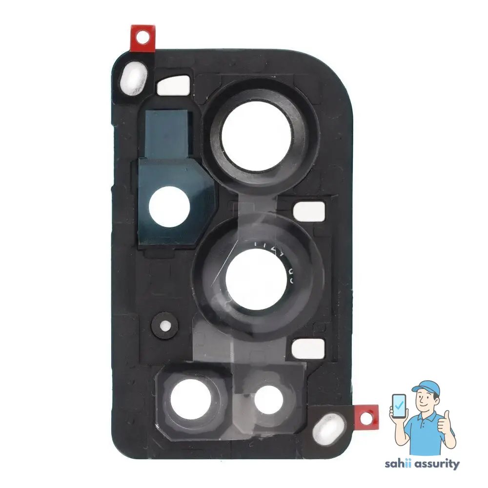 Camera Lens Glass with Frame for OnePlus 9 Pro Grey thumbnail